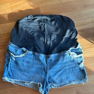 Maternity Jean Shorts